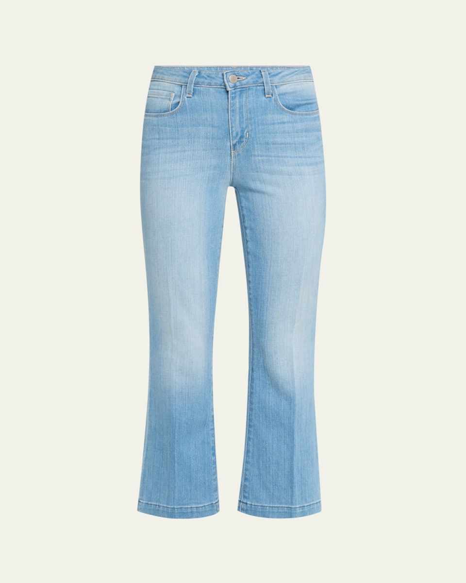 Ali High-Rise Slim Flare Jeans